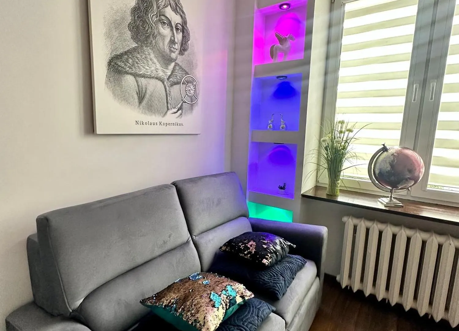 Space Apartment 2 Rooms Center Warsaw Poland